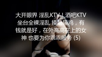 大开眼界 淫乱KTV！酒吧KTV坐台全裸淫乱 摸奶舔鸡，有钱就是好，在外高高在上的女神 也要为你乖乖服务 (5)