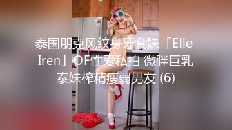 泰国朋克风纹身牙套妹「Elle Iren」OF性爱私拍 微胖巨乳泰妹榨精瘦弱男友 (6)