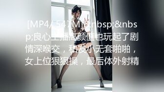 [MP4/ 547M]&nbsp;&nbsp;良心主播高颜值也玩起了剧情深喉交，和发小无套啪啪，女上位狠狠操，最后体外射精