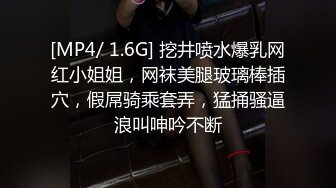 [MP4/ 1.6G] 挖井喷水爆乳网红小姐姐，网袜美腿玻璃棒插穴，假屌骑乘套弄，猛捅骚逼浪叫呻吟不断