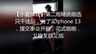 【小夏探花】第二炮精挑细选只干佳品，为了买iphone 13，援交事业开启，花式啪啪，又抠又舔又插