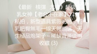 《最新☀核彈☀尤物》超級巨乳女神【老公不在家】11月私拍，新型道具紫薇啪啪，巨乳肥臀無毛一線天饅頭逼，天生極品炮架子～稀缺資源值得收藏 (3)