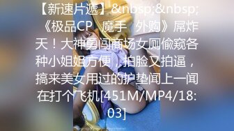 【新速片遞】&nbsp;&nbsp; 《极品CP⚡魔手☛外购》屌炸天！大神勇闯商场女厕偸窥各种小姐姐方便，拍脸又拍逼，搞来美女用过的护垫闻上一闻在打个飞机[451M/MP4/18:03]