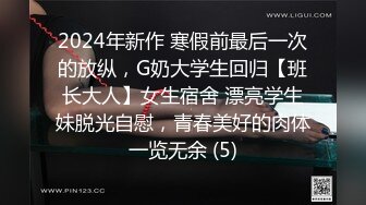 2024年新作 寒假前最后一次的放纵，G奶大学生回归【班长大人】女生宿舍 漂亮学生妹脱光自慰，青春美好的肉体一览无余 (5)