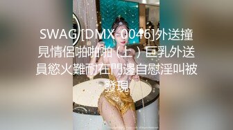 SWAG [DMX-0046]外送撞見情侶啪啪啪 (上）巨乳外送員慾火難耐在門邊自慰淫叫被發現